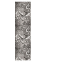 Šedý koberec Flair Rugs Marbled, 80 x 150 cm