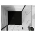 MEXEN/S Stone+ čtvercová sprchová vanička 70 x 70, černá, mřížka černá 44707070-B