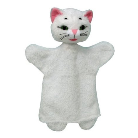 Maňásek Kočka bílá 26 cm