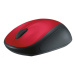 Logitech Wireless Mouse M235, red