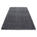 Ayyildiz koberce Kusový koberec Dream Shaggy 4000 grey Rozměry koberců: 65x130