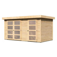 Dřevěný domek KARIBU MÜHLENTRUP 1 (83541) natur LG2101