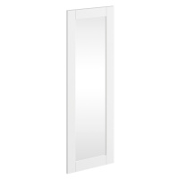 Zrcadlo Belluno Elegante, bílé, masiv, borovice, 130 x 47cm