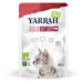 Yarrah Bio filety v omáčce 14 x 85 g - s bio hovězím