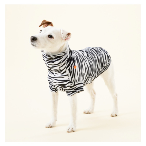 Repelentní a antiparazitní obleček pro psy s UV ochranou Paikka - zebra Velikost: 60