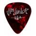 Dunlop 483P09TH Genuine Celluloid Red Pearloid Thin