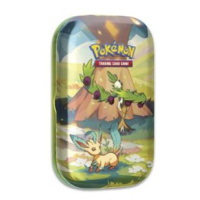 Vibrant Paldea Mini Tins: Leafeon & Arboliva Tin