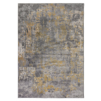 Flair Rugs koberce Kusový koberec Cocktail Wonderlust Grey/Ochre - 160x230 cm