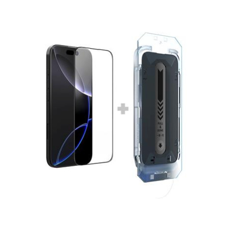 Tvrzené sklo Nillkin 2.5D CP+ PRO pro Apple iPhone 17, černá (s aplikátorem)