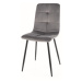 Jídelní židle AVU šedá/černá