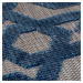 Flair Rugs koberce Kusový koberec Piatto Oro Blue – na ven i na doma - 200x290 cm