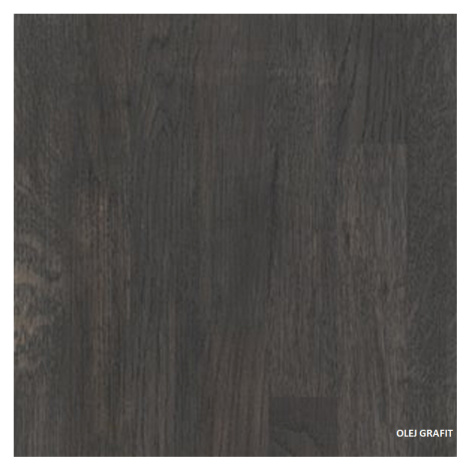 Postel BMB Sofi Lux - Dub cink Rozměr: 140x200 cm, Provedení rohů: Rovné, Moření: Dub olej grafi