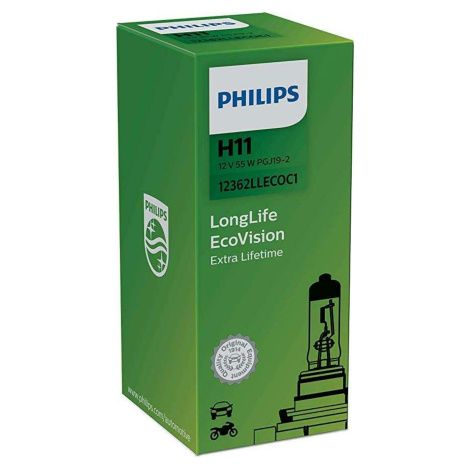 Philips H11 LongLife EcoVision 12V 12362LLECOC1