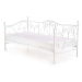 Kovová postel Jasmina 90x200, bílá, bez matrace