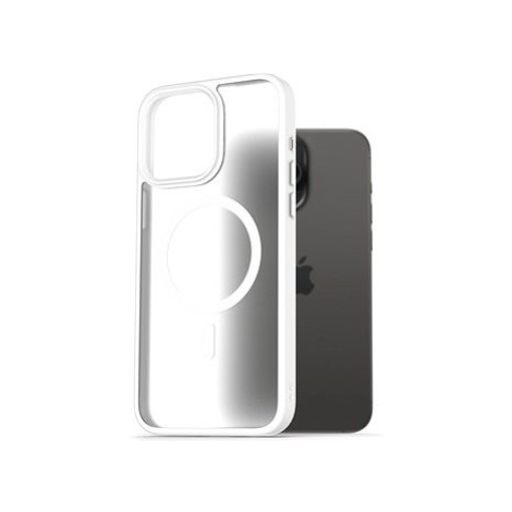 AlzaGuard Matte Case Compatible with Magsafe pro iPhone 15 Pro Max bílý