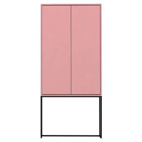 Růžová skříňka 75x164,5 cm Lennon – Really Nice Things