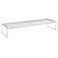 Kartell designové konferenční stoly Trays Rectangular (140 x 25,5 x 40 cm)