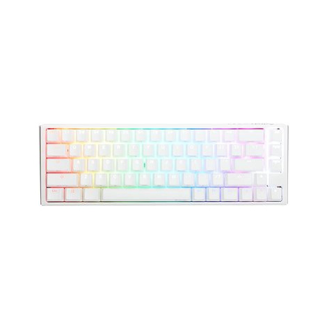 Ducky One 3 Classic Pure White SF Gaming keyboard, RGB LED - MX-Brown (US)