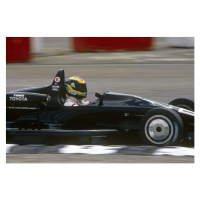 Fotografie Rickard Rydell in a Toyota racing in a Formula Two race, 40 × 26.7 cm