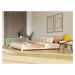 Benlemi Dvoulůžková dřevěná postel COMFY ve scandi stylu Zvolte barvu hranolů: Tmavě šedá, Zvolt
