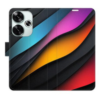 iSaprio Flip pouzdro Color Waves pro Poco F6