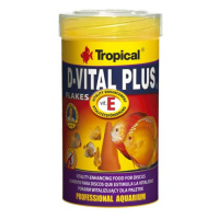 Tropical D-Vital Plus 100ml/20g vločkové krmivo pro všechny druhy discusů s vitamíne