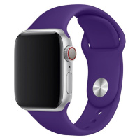 FIXED Silicone Strap set silikonových řemínků Apple Watch 38/40/41mm tmavě fialový