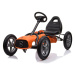 BABY MIX - Dětská šlapací motokára Go-kart Buggy oranžová