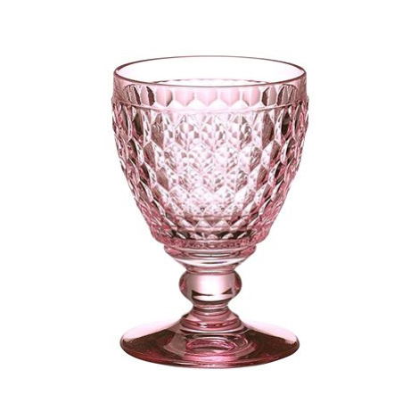 Růžové sklenice na víno