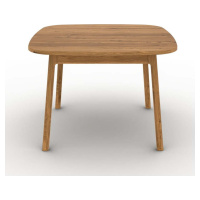 Jídelní stůl z dubového dřeva v přírodní barvě 90x120 cm Twig – The Beds