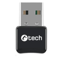 Bluetooth adaptér C-TECH BTD-01, v 5.0, USB mini dongle