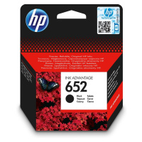 HP 652 originální inkoustová kazeta černá F6V25AE Černá