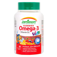 Jamieson Omega-3 Kids Gummies želatinové pastilky pro děti 60 pastilek