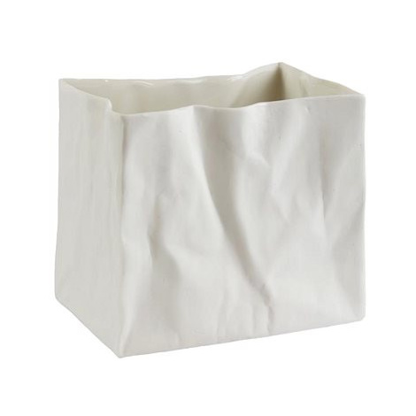 Räder Porcelánová váza ve tvaru papírové tašky (Velikost: 10)