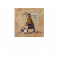 Umělecký tisk Sam Toft - Travels With The Dog, 30x30 cm