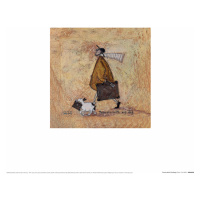 Umělecký tisk Sam Toft - Travels With The Dog, (30 x 30 cm)