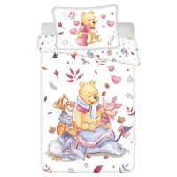 Bavlněné dětské povlečení do postýlky 100x135 cm Winnie the Pooh – Jerry Fabrics