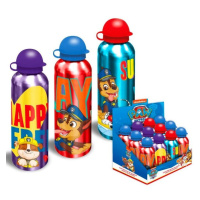 KIDS LICENSING - Hliníková láhev na pití PAW PATROL/fialová, 500ml, PW19760