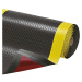 NOTRAX Protiúnavová rohož Cushion Trax®, na bm, PVC, černá / žlutá, šířka 1520 mm
