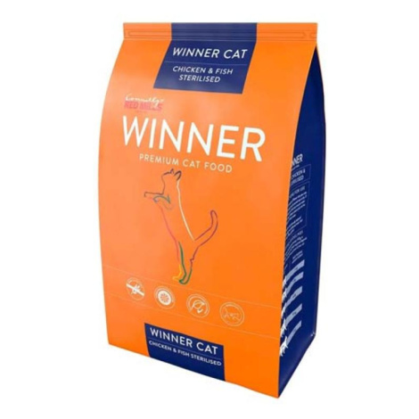 Winner Cat Adult STERILISED Chicken & Fish 2kg prémiové krmivo pro kočky - kuře a r