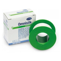 HARTMANN Náplast OMNISIKL bílé hedvábí 2,5 cm x 5 m 1 ks