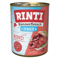 RINTI Kennerfleisch Junior 800 g - Hovězí (24 x 800 g)