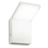 LED Venkovní nástěnné svítidlo Ideal Lux Style AP1 Bianco 221502 9W 680lm IP54 bílé