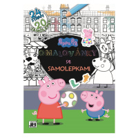 Omalovánky A4 +  samolepky Prasátko Peppa