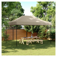 vidaXL Skládací party stan pop-up taupe 440 x 292 x 315 cm