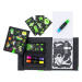 Tiger Tribe Neon Colouring Set - Outer Space