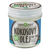 Purity Vision Fair Trade Kokosový olej panenský BIO 120 ml