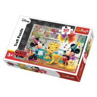 Trefl Puzzle Mickey Mouse Oslava / 30 dílků