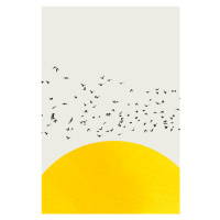 Ilustrace A Thousand Birds, Kubistika, 26.7x40 cm