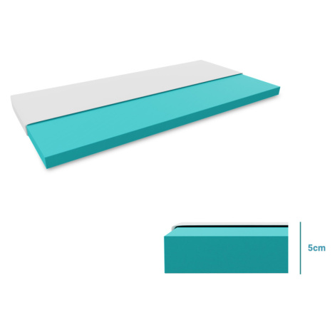 Matrace do postýlky Basic bílá 60 x 120 cm Ochrana matrace: VČETNĚ matracového chrániče